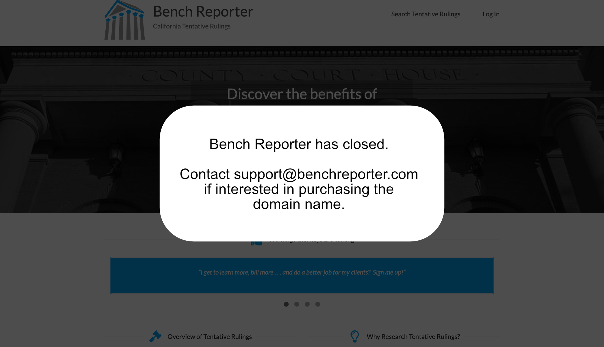 Bench Report Placeholder